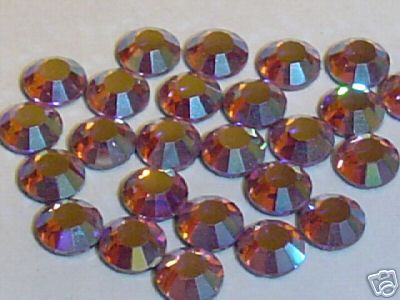 72 pcs. 20ss LIGHT ROSE AB HOTFIX European Rhinestones